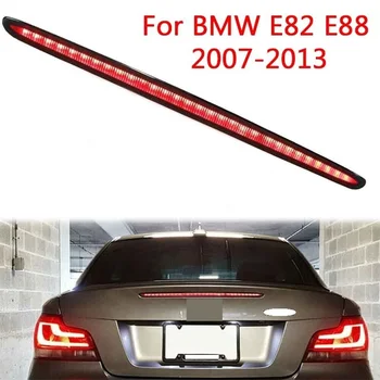 63257164978 Pentru BMW Seria 1 128i 135i M E82 E88 2007-2013 Afumat Obiectiv ROȘU LED-uri din Spate de Boot al Treilea Stop de Frână Lumină Accesorii Auto
