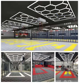 OEM Design Profesional Tavan Hexagon Lumină Led-uri pentru Casa Garaj și Sistemele Comerciale