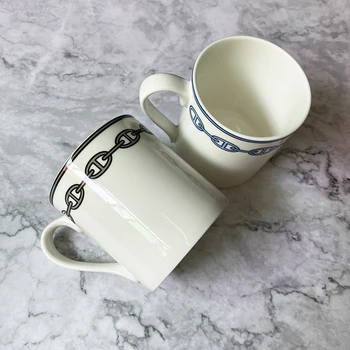 Fine Bone China Cana de Cafea și Stil European de Creație Ceramică după-Amiază de Ceai Ceașcă de Apă Cutie de Cadou Frumos Eco-Friendly